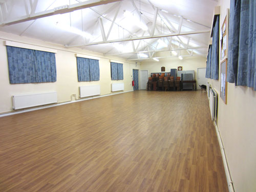 The hall used in our classes